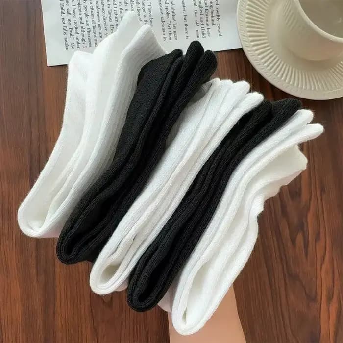 1/5 paires de chaussettes de sport en pur coton