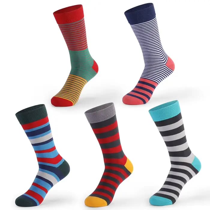 5 paires grande taille hommes chaussettes offre spéciale Standard affaires décontracté nouvelles