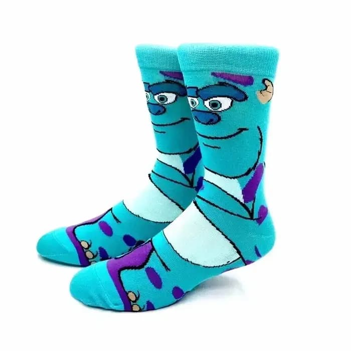 5 paires de chaussettes pour hommes et femmes, amusantes, originales, à thème animation, cosplay, hip hop, longues, tendance, cadeau de Noël original et bizarre