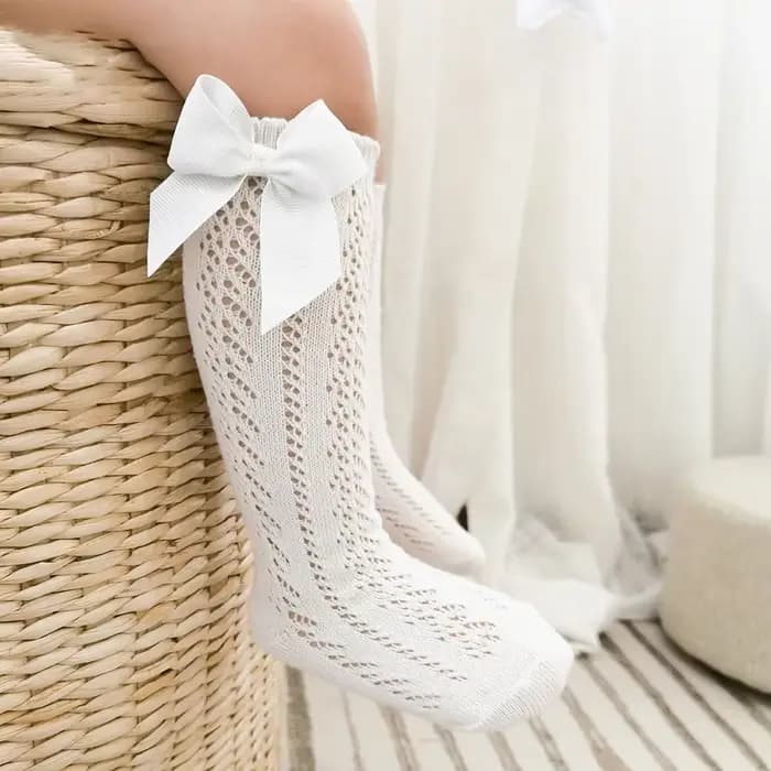 Chaussettes Hautes pour Bébé Fille de 0 à 7 ans