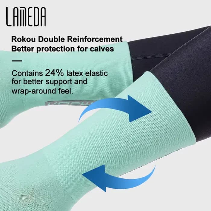 LAMEDA femmes chaussettes de cyclisme réfléchissant tenue de ville