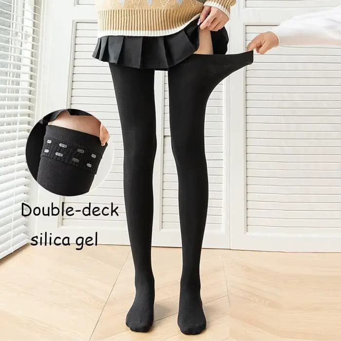 Femmes chaussettes hautes Opaque cuisse haute bas Thigts bas collants