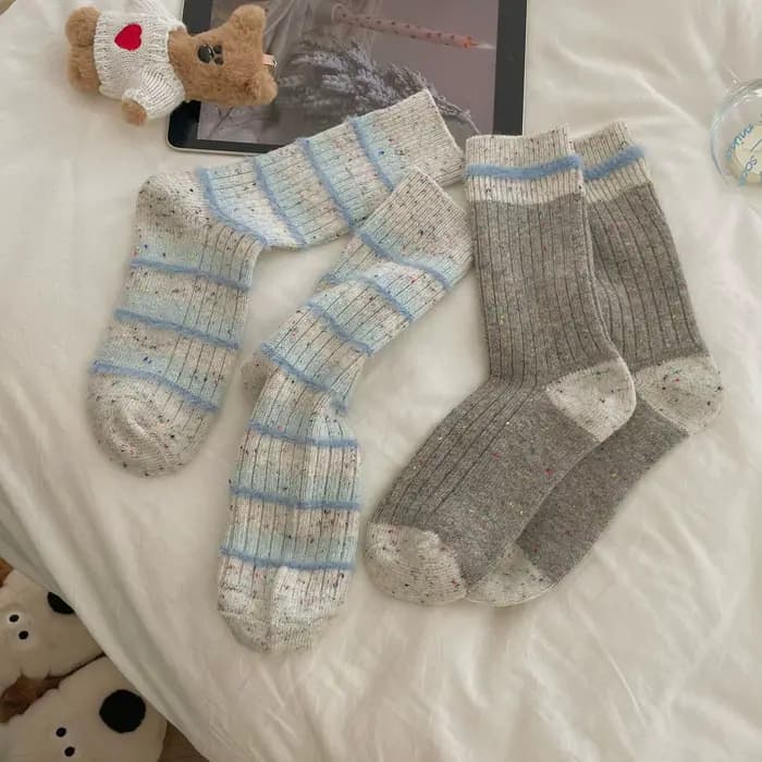 Chaussettes d'hiver épaisses et chaudes pour femmes