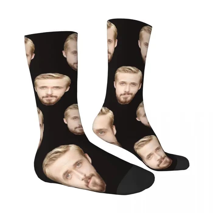 Ryan Gosling hommes femmes chaussettes mouvement beau printemps