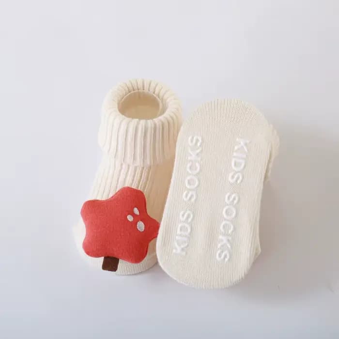 Chaussettes antidérapantes pour bébés garçons et filles