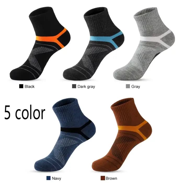 3 paires de chaussettes noires de haute qualité pour hommes
