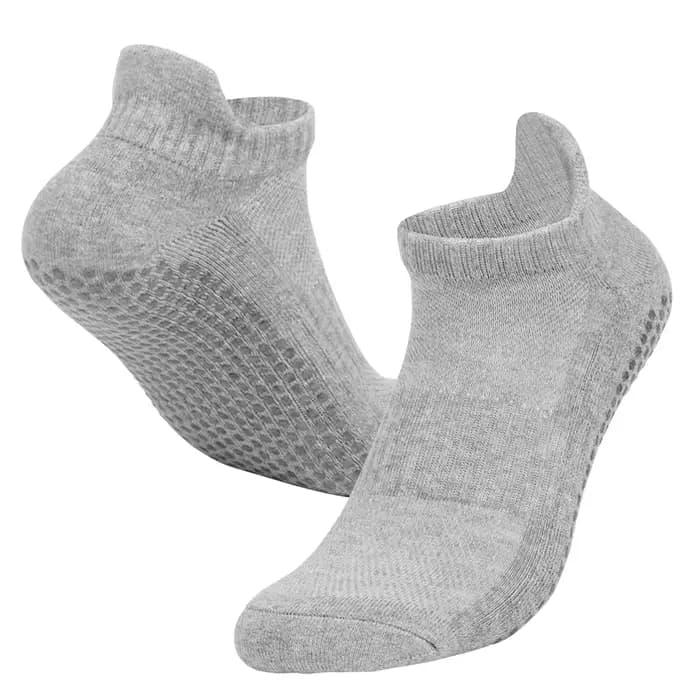 3 paires de chaussettes antidérapantes élastiques, en coton, respirantes, de Sport, pour hommes et femmes, Trampoline, éducation précoce, Yoga, course à pied, grande taille EU35-50