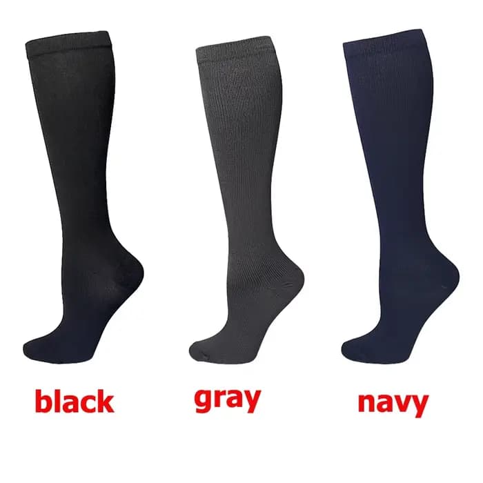 Chaussettes de compression de qualité médicale pour la course à pied