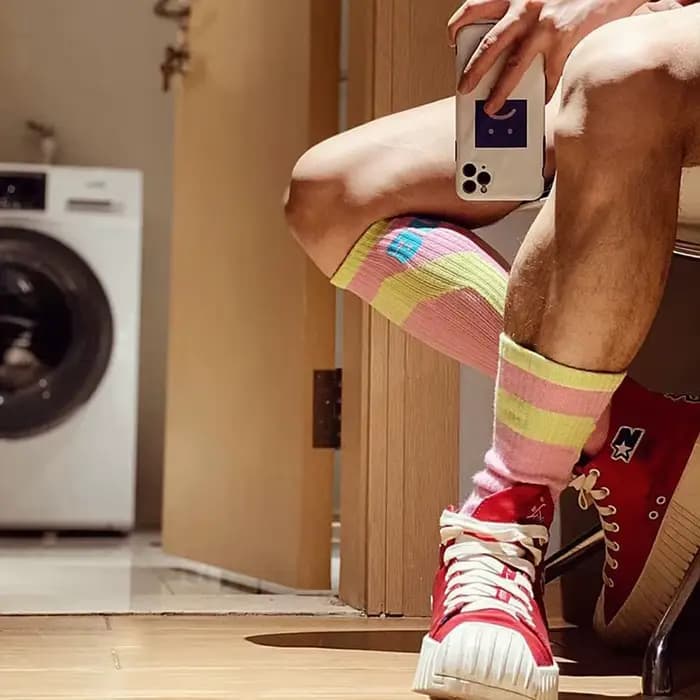 Chaussettes mode Calcetines Hombre Meias