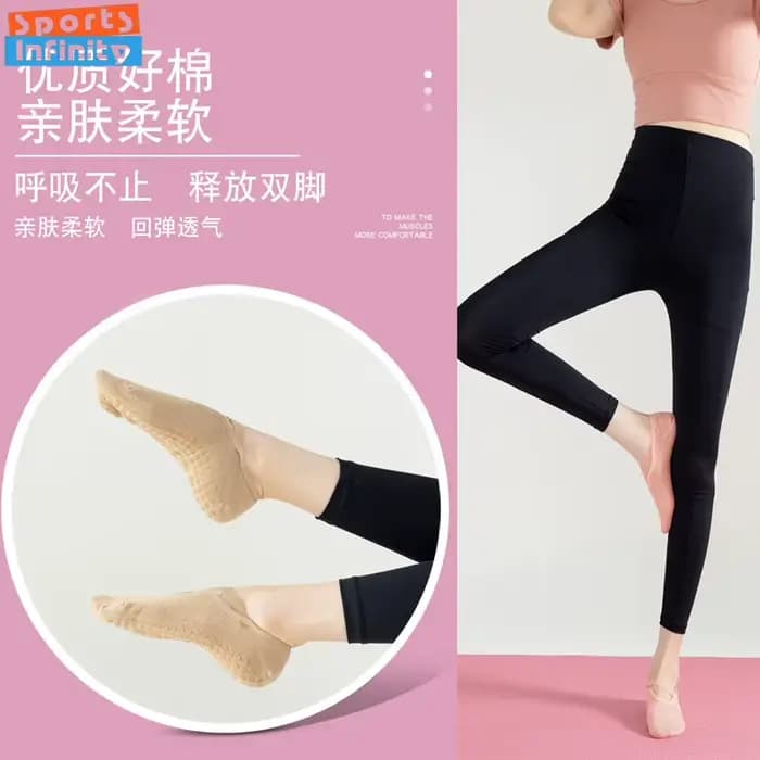 Harajuku chaussettes de Yoga femmes professionnel Fitness sport ceinture croisée