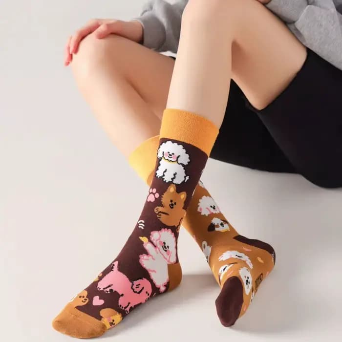 Chaussettes de Noël originales AB pour hommes et femmes