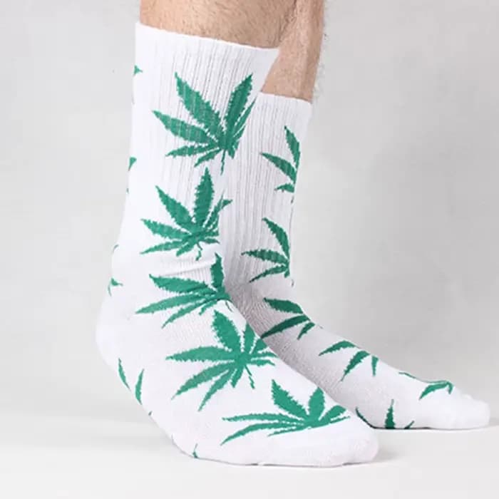 Pas cher femmes hommes cheville érable chaussette chanvre Meias feuille femme printemps été mauvaises herbes Skateboard Hip Hop chaussettes