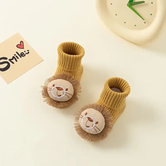 Chaussettes antidérapantes pour bébé de 0 à 3 ans