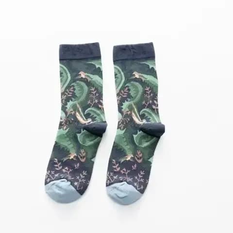 Femmes chaussettes longues dessin animé imprimé mode créative personnalisé nouveauté hommes