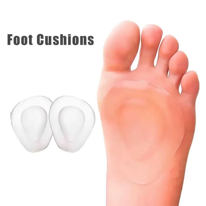 1 paire de coussinets pour l'avant-pied, soulage la douleur, semelles orthopédiques en Silicone, Anti-usure, coussin de pied, soins pour chaussures, produits