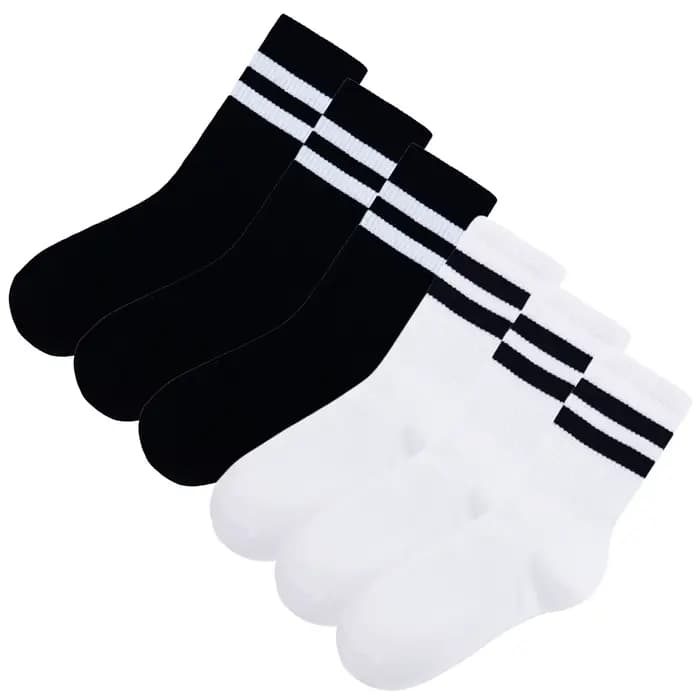 Chaussettes mi-mollet pour hommes et femmes