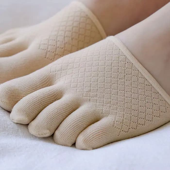 Chaussettes d'été invisibles en coton pour femmes