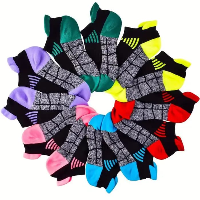 Hss 3 paires de chaussettes de cheville en coton biologique pour femmes