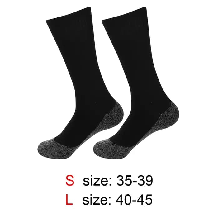 1-3 paires de chaussettes auto-chauffantes d'hiver