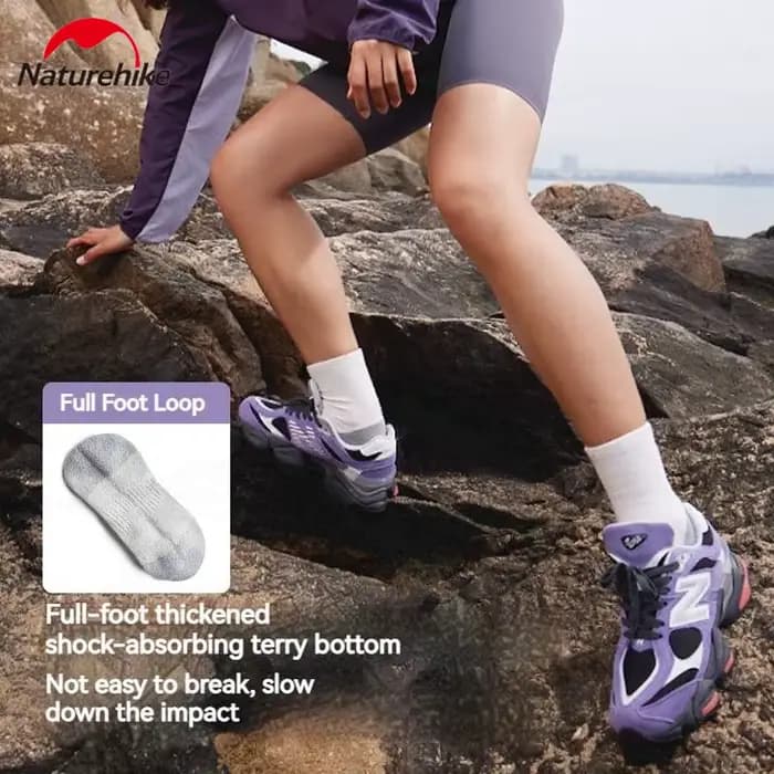 Natureifa-Chaussettes de randonnée en plein air à séchage rapide pour hommes et femmes