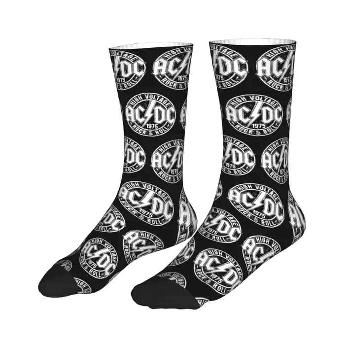 Chaussettes toutes saisons rétro Rock AC DC