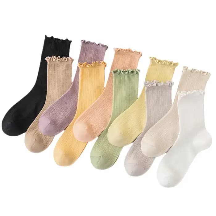 Nouvelles femmes chaussettes de haute qualité mode d'été