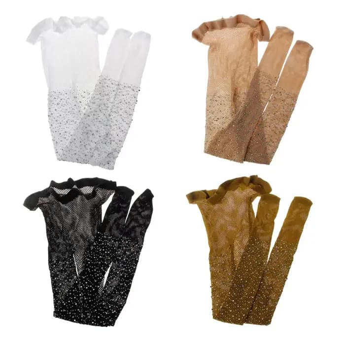 Collants résille strass pour filles | Nouvelle mode, collants en maille ajourée, pour enfants bébés