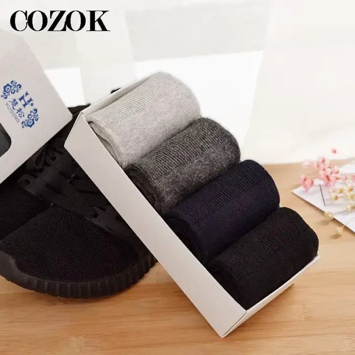 5 paires/lot chaussettes diabétiques hommes prévenir les varices