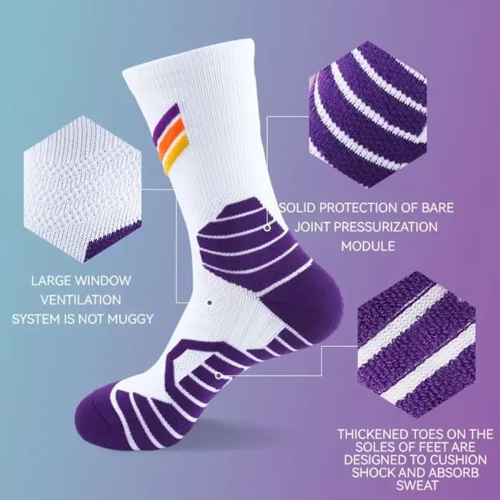Chaussettes de basket-ball Elite pour hommes, Kobe Bryant, sport, garçons et enfants, balles Jordan, serviette à Tube moyen pour l'entraînement