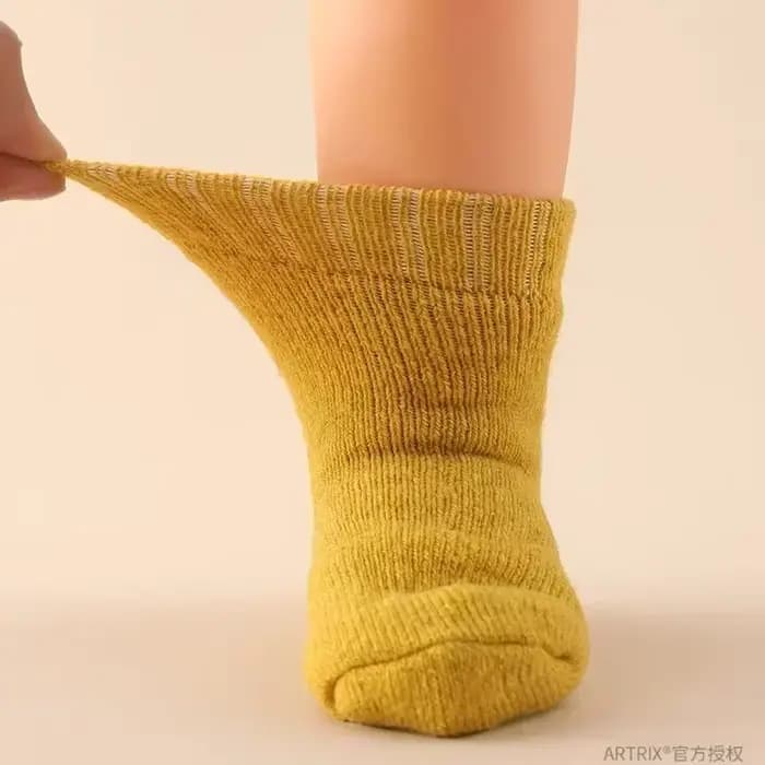 Chaussette en laine et cachemire pour bébé garçon et fille