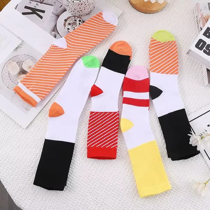 1/3/4/5 paires de chaussettes Sushi Pizza Burger