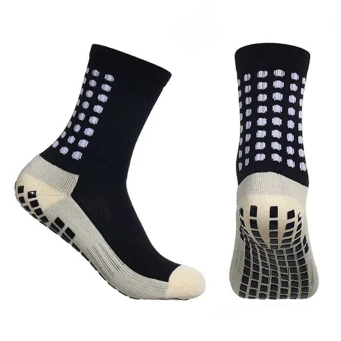 Chaussettes de Football antidérapantes pour hommes et femmes, chaussettes de Sport respirantes avec fond en Silicone, pour Sport de plein air, course à pied, cyclisme