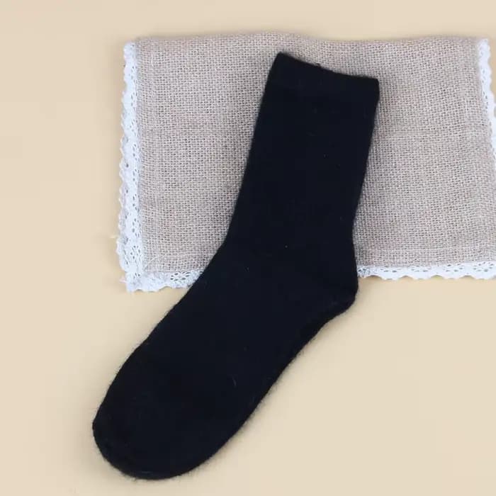 Angola lapin et laine mérinos chaussettes femmes marque épais hiver chaussettes mode chaussettes chaudes femmes femme chaussettes grande taille