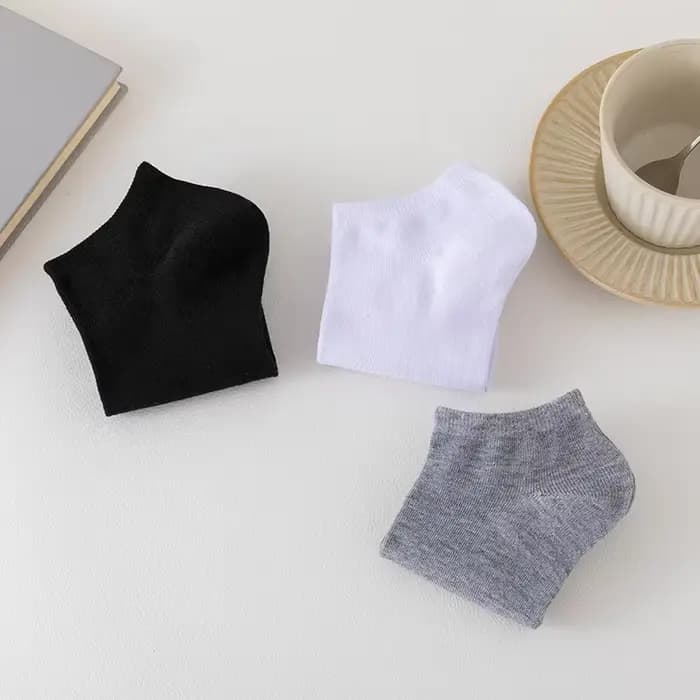 10 paires de chaussettes unisexes décontractées de couleur unie, fines, respirantes, confortables, anti-odeur, absorbant la sueur, à coupe basse, pour hommes et femmes