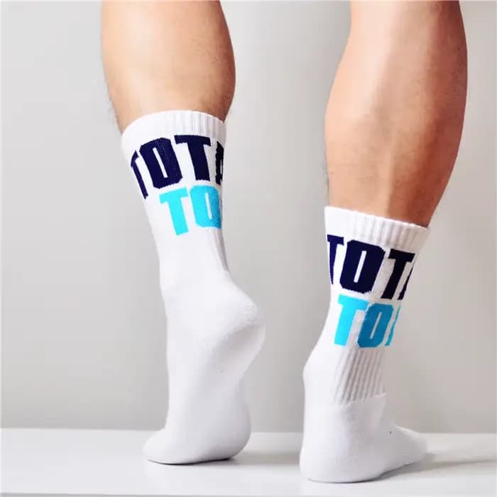 Chaussettes Astronomiques avec Lettres Imprimées pour Homme