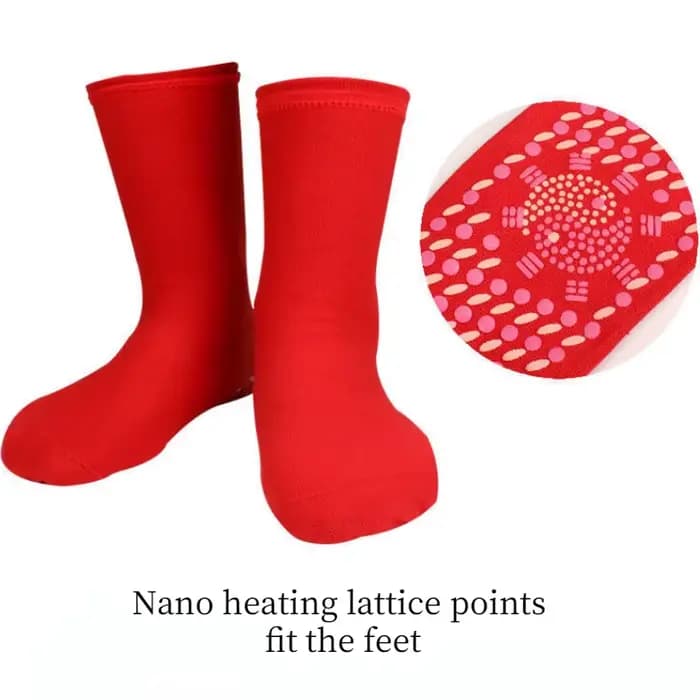 Chaussettes auto-chauffantes métropolitaines pour hommes et femmes