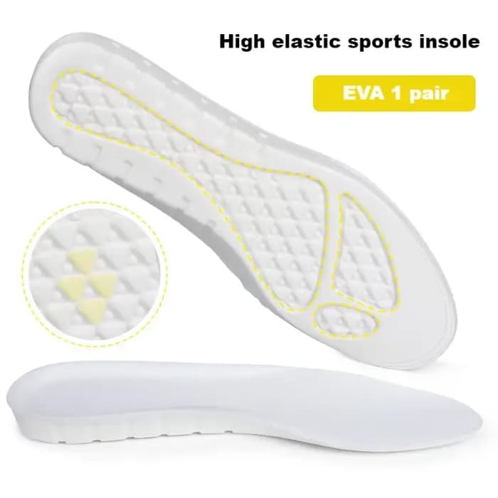 Semelles intérieures de Sport souples pour chaussures déodorantes semelle intérieure de course confortable pour pieds