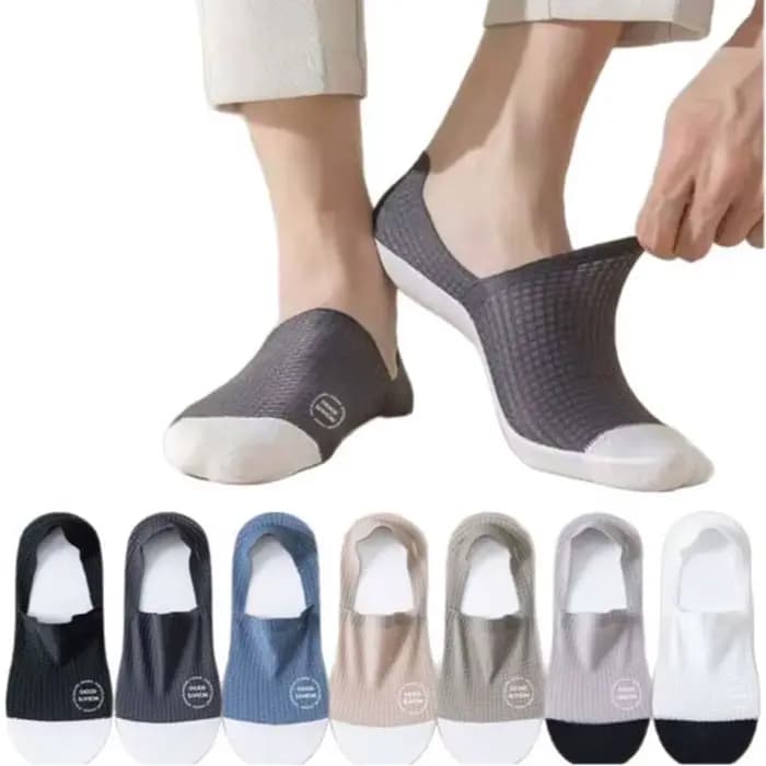 Chaussettes fines invisibles pour hommes