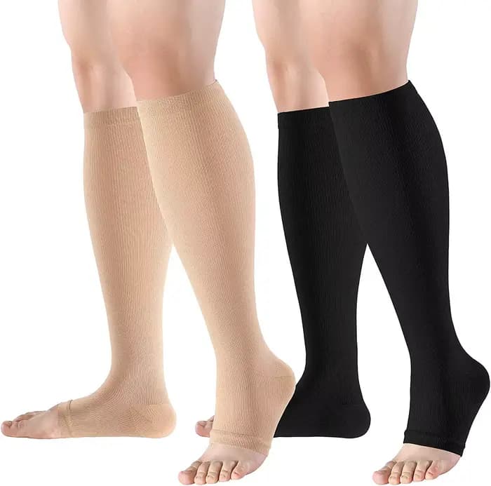 Chaussettes de Compression S-XXL médicales pour prévenir les varices