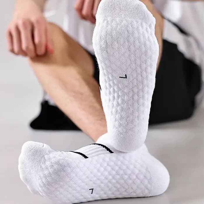2 paires de chaussettes courtes de course à pied pour femmes et hommes