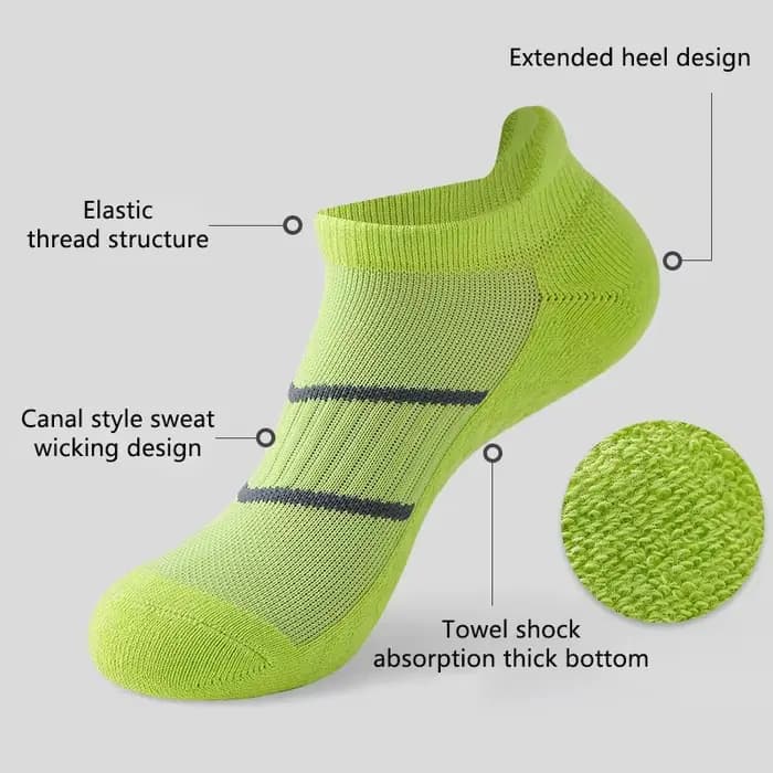 Hommes femmes chaussettes de course basket-ball respirant anti-dérapant Sport cyclisme marche