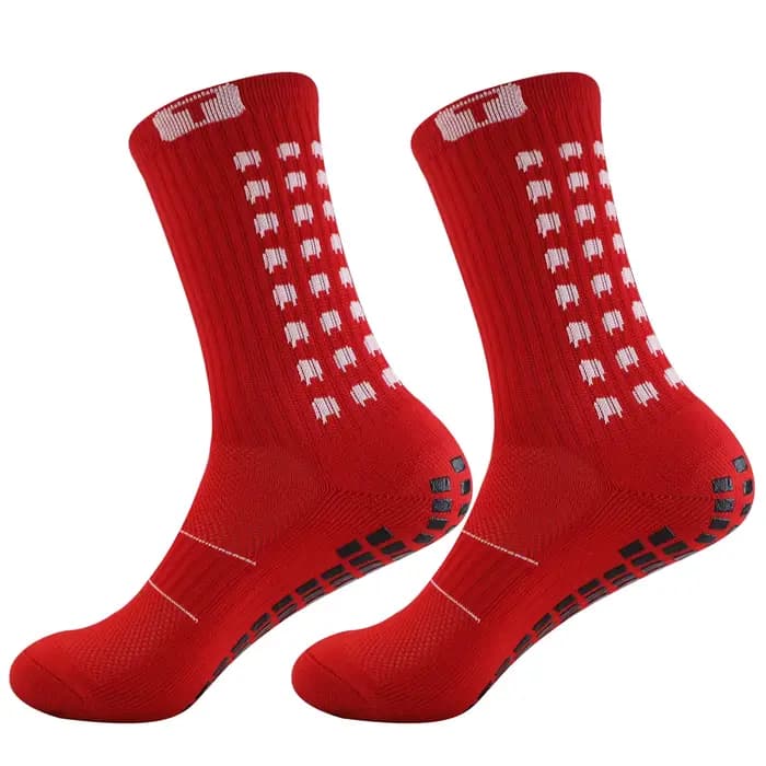 5 paires de chaussettes de football antidérapantes et absorbant les chocs