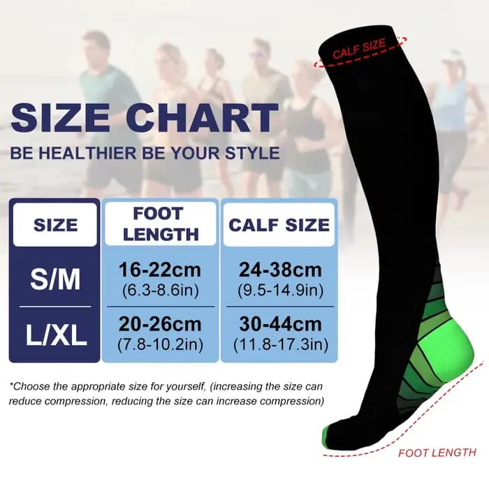 Nouvelles chaussettes de Compression graduées Crossfit entraînement course récupération cyclisme voyage