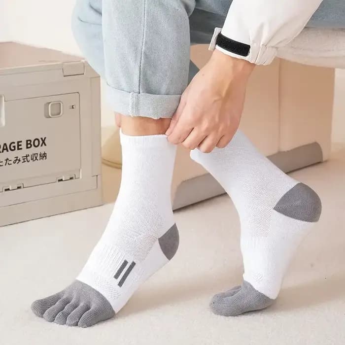 Chaussettes de Sport à cinq doigts pour hommes
