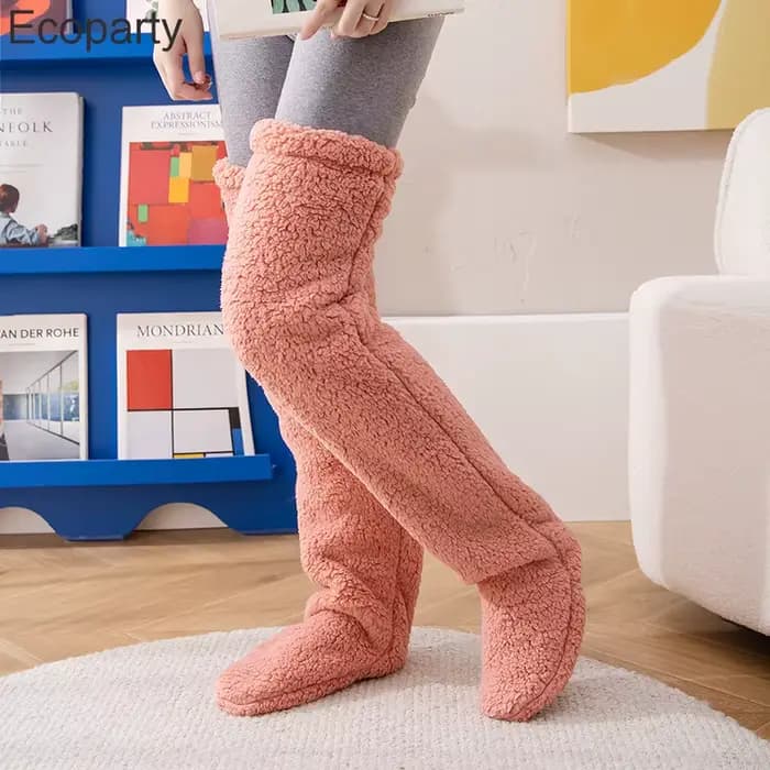 Bas de pieds chauds d'hiver pour femmes et hommes