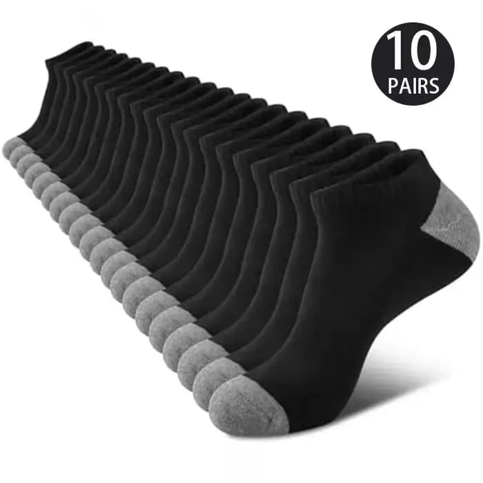 10 paires de chaussettes confortables et respirantes