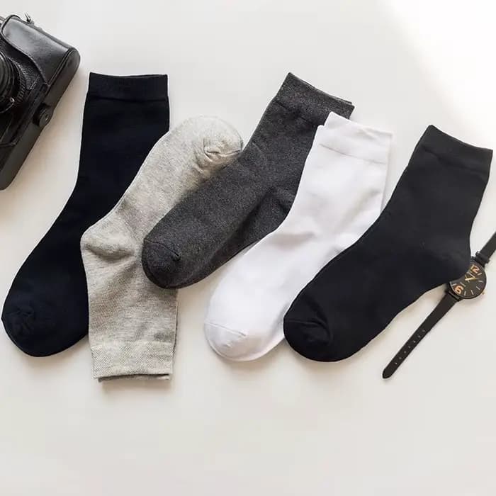 Chaussettes courtes en coton pour hommes