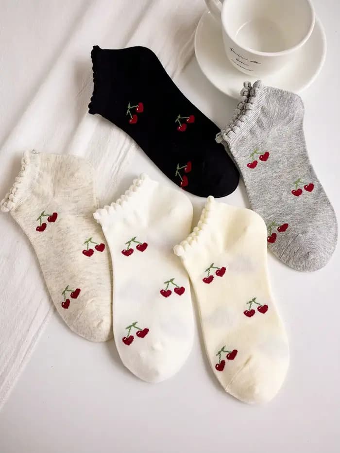5 paires de chaussettes pour femmes