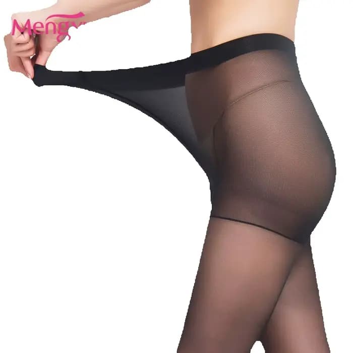 Collants Incassables Fins 12D à Haute artificiel asticité pour Femme