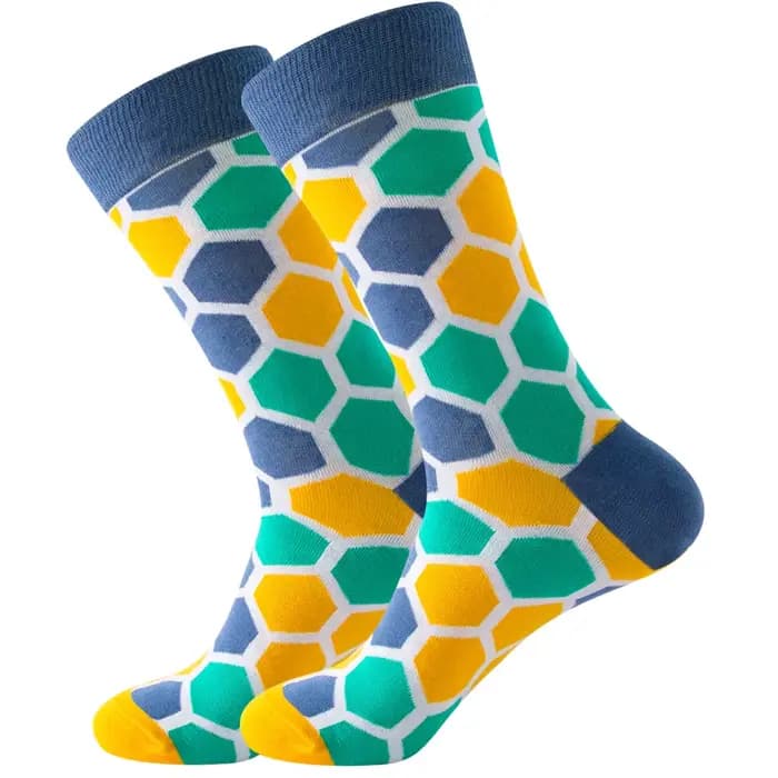 2025 chaussettes hommes dernière conception tube moyen